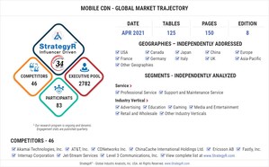 New Study from StrategyR Highlights a $86.3 Billion Global Market for Mobile CDN by 2026