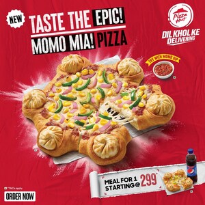 Pizza Hut launches 'Momo Mia', India's first pizza with momos