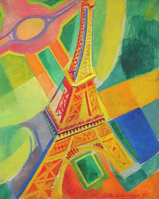 Robert Delaunay, La Tour Eiffel (1928)