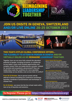 Global Leaders Gather at International Leadership Association Conference in Geneva, Switzerland and Online