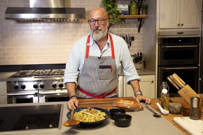 Chef Andrew Zimmern is partnering with Hillshire Farm® brand to help people dig into their freezers and create easy weeknight meals starring one versatile ingredient – Hillshire Farm® Smoked Sausage. Photo courtesy of Hillshire Farm® brand.