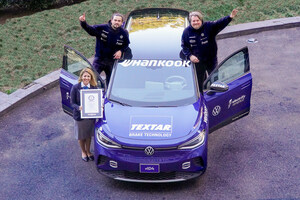 Volkswagen ID.4 USA Tour Sets a New Guinness World Records® Title on Hankook EV Tires
