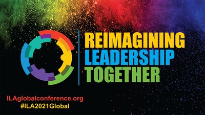 Reimagining Leadership Together, 23rd Global Conference, International Leadership Association. #ILA2021Global. 20-23 October in Geneva, Switzerland then 24-26 October live online