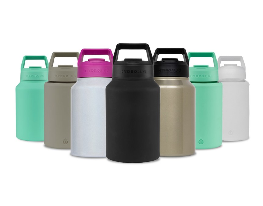 HydroJug is Releasing Glass and Stainless Steel Half Gallon Water Bottles