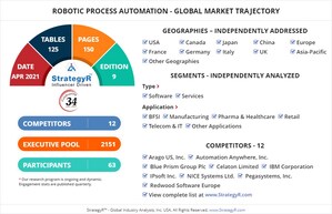A $2.7 Billion Global Opportunity for Robotic Process Automation by 2026 - New Research from StrategyR