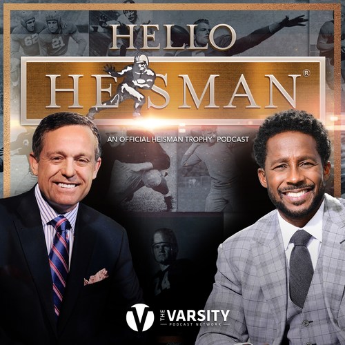 LEARFIELD announced today the debut episode of Hello Heisman – the first-ever official Heisman Trophy podcast for college football fans, starring 1991 Heisman winner Desmond Howard and Heisman voter Jimmy Roberts.