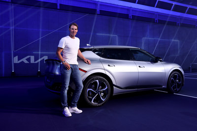 Rafael Nadal and new EV6