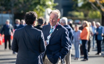 New York State DMV Commissioner Mark Schroeder discussing the future of electric vehicles said that he is also 'all in' on electrics and working with the auto industry to encourage electric vehicle training and retraining in the State.