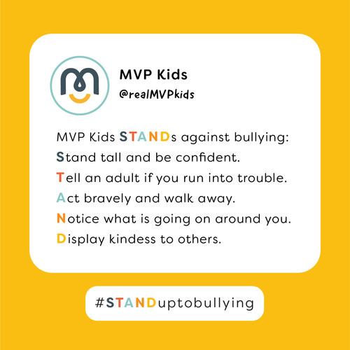 MVP Kids S.T.A.N.D Against Bullying