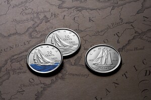 La Monnaie royale canadienne célèbre le centenaire du Bluenose : soyez à l'affût de la nouvelle pièce de circulation de 10 cents