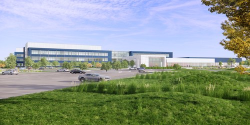Latest rendering of the Sherwin-Williams new Research & Development Center located in Brecksville, OH