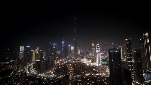 Les nouveaux GS4 et GA6 à l'honneur au Burj Khalifa