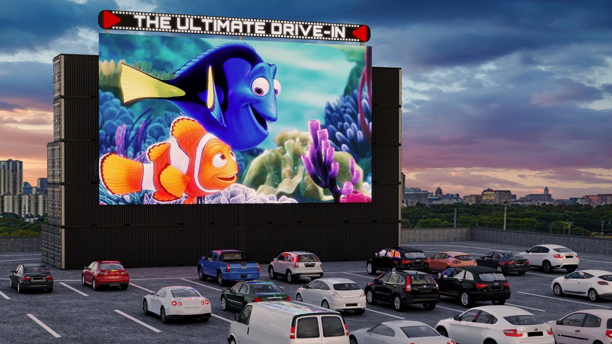 UOE® Completes Construction of Massive New Drive-In LED Screen - Vimarsana News