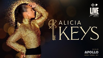 Alicia Keys Returns to the Apollo to Perform One Night Only Special for SiriusXM and Pandora