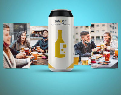 With Swigr, brewery fans can be featured directly on the label