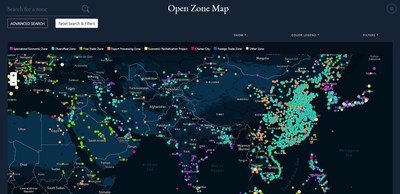Open Zone Map