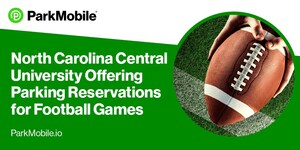 North Carolina Central University Expands ParkMobile Partnership to Offer Parking Reservations for Football Games