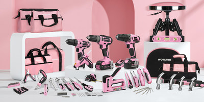 WORKPRO Pink Tools for Hope