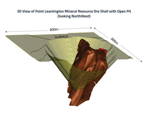Callinex Announces Gold/Copper/Zinc Mineral Resource Estimate at Point Leamington, Newfoundland