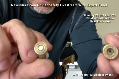 NewsBlaze and Will Roberts Announce On-Set Safety Livestream After Alec Baldwin Accident