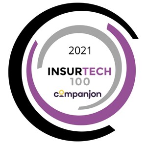 Companjon wird als INSURTECH100 Leader für Innovationen in der globalen Versicherungsbranche ausgezeichnet
