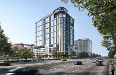 Rendering: Block 9 at Pike & Rose in North Bethesda, MD.