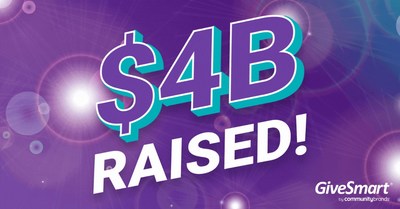$4 billion raised on the GiveSmart platform