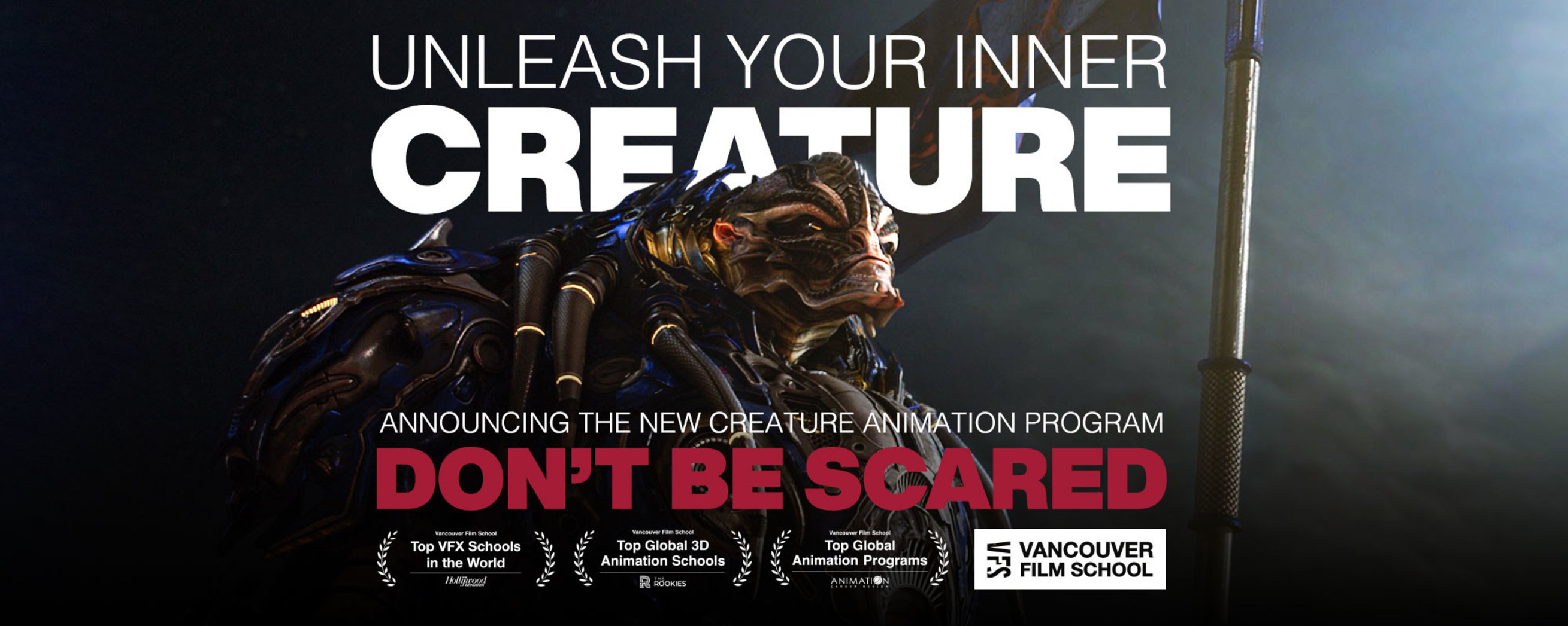 Vancouver Film School introduces new Creature Animation program to its  School of Animation