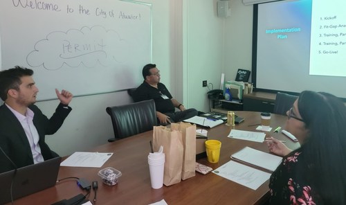 Cloudpermit meets with the City of Atwater for a collaborative training session