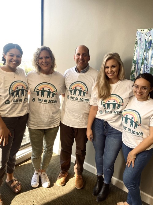 Attorney Tim Smith and his team preparing for Injury Board's annual "Day Of Action." The law firm of Smith and Johnson is baed in Traverse City, Michigan.