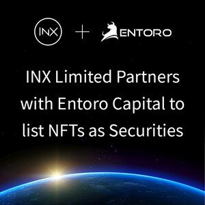 INX Limited Partners with Entoro Capital to List NFTs Offered as Securities