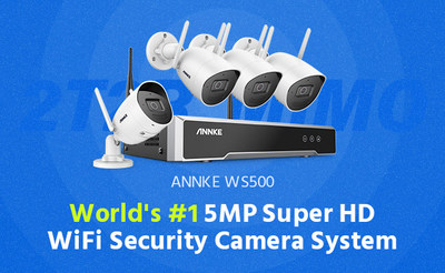 ANNKE WS500 5MP Wireless Security Camera System