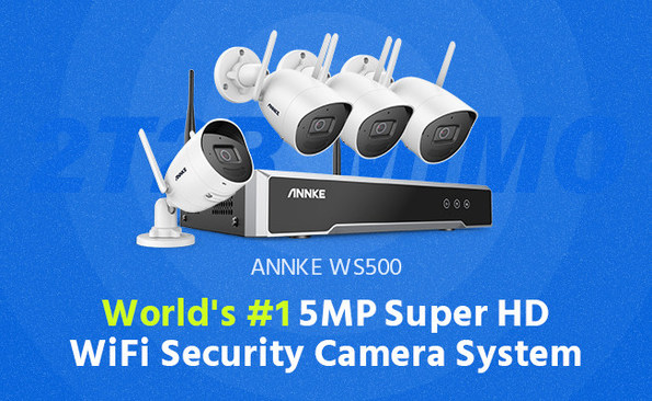 ANNKE Redefines Wireless Smart Security with Launch of WS500, World's First 5MP WiFi Security Camera System - Vimarsana News