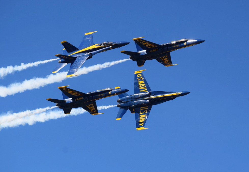 U.S. Navy Blue Angels Perform in Rome, GA - Vimarsana News