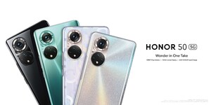 HONOR anuncia lançamento mundial do HONOR 50 oferecendo poderosa experiência de vlogging
