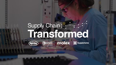 Digi-Key has launched a three-part video series called “Supply Chain Transformed” with ADI and Molex.