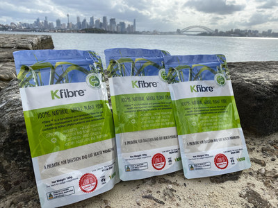Kfibre - a plant-derived, vegan prebiotic from Australia that is designed to heal and nourish the gut-brain axis.