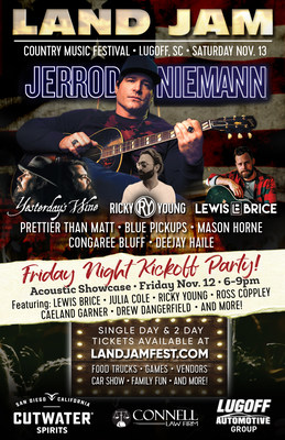 The World's Largest Floating Music Festival Grows to Shore with Land Jam - Country Music Festival