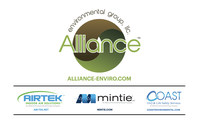 Current IAQ and Life Safety Services companies under the Alliance Environmental Group portfolio.