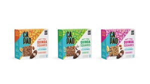 CaPao Quinoa Squares First Snack Brand to Carry On-Pack Upcycled Food Certification