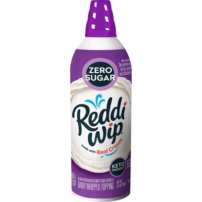 Reddi-wip Launches Keto-Friendly Zero Sugar Product