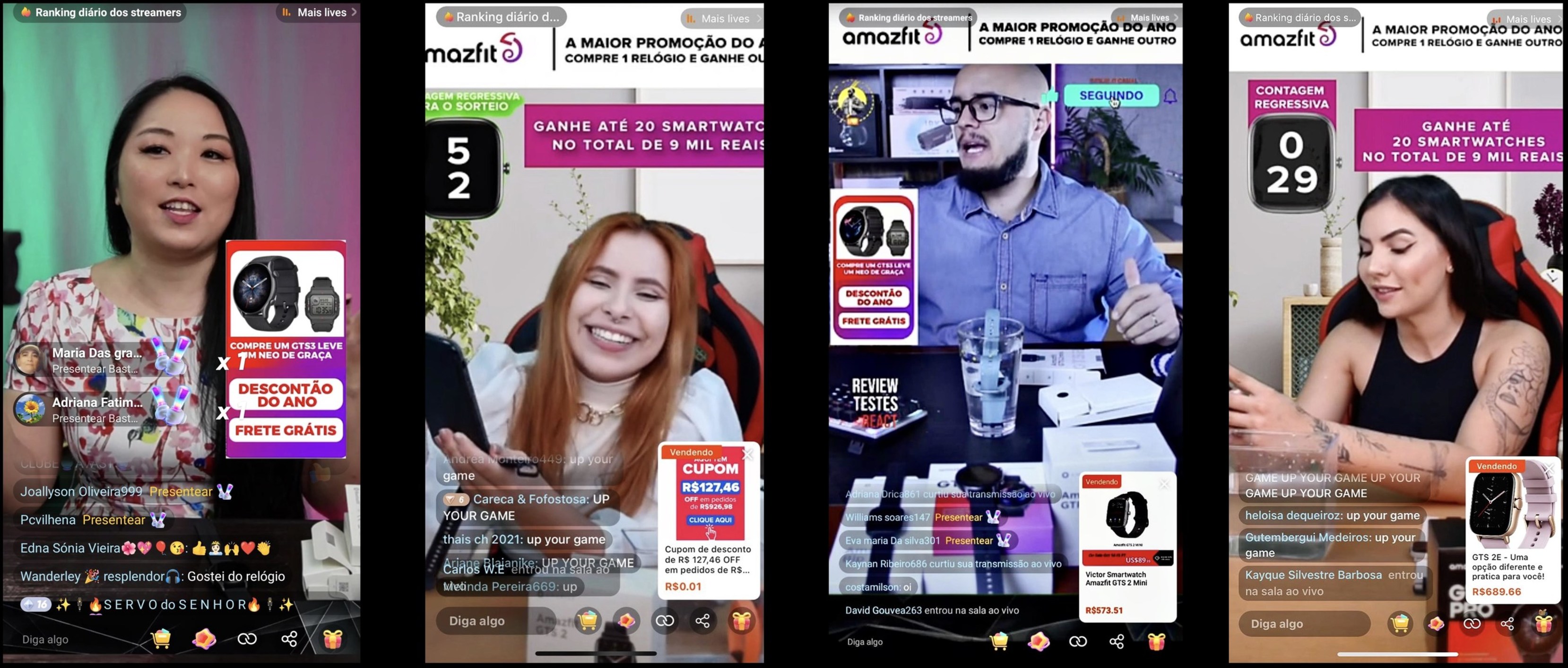 Kwai realiza livestream e-commerce no Brasil em parceria com Casas