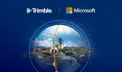 Trimble and Microsoft Partner to Drive Digital Transformation Across Industries