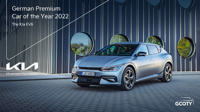 The all-new Kia EV6 electric crossover has won ?2022 German Car of the Year' in the ?Premium' category of the ?German Car of the Year'awards.