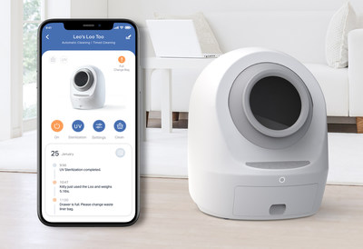 Smarty Pear Launches First-Ever App-Connected Self-Cleaning Litter Box with Alexa and Google Voice Controls