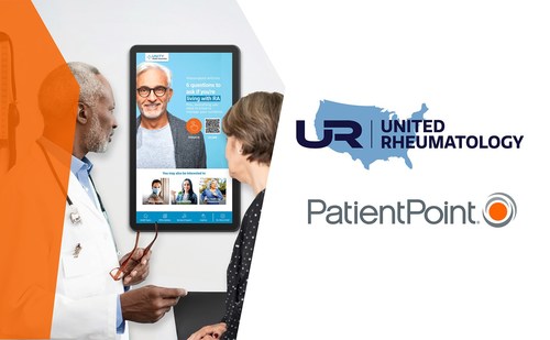 PatientPoint's customized, tech-enabled engagement solutions will help enhance the United Rheumatology patient, provider experience at key points of care.