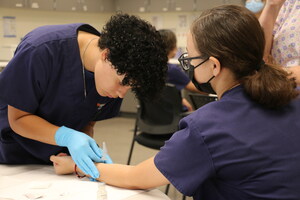 West-MEC student excels in the Medical Assisting Program despite vision challenges