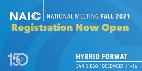 NAIC 2021 Fall National Meeting Registration Is Open