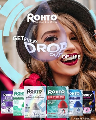 ?Get Every Drop Out of Life' with Rohto Cooling Eye Drops