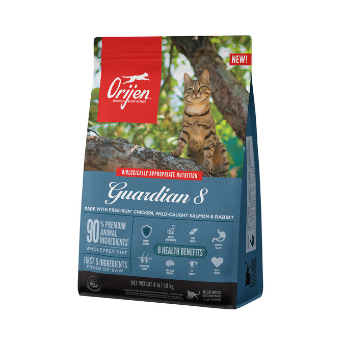 ORIJEN® Pet Food Launches New GUARDIAN 8™ Cat Food to Help Address Eight Common Cat Concerns - Vimarsana News